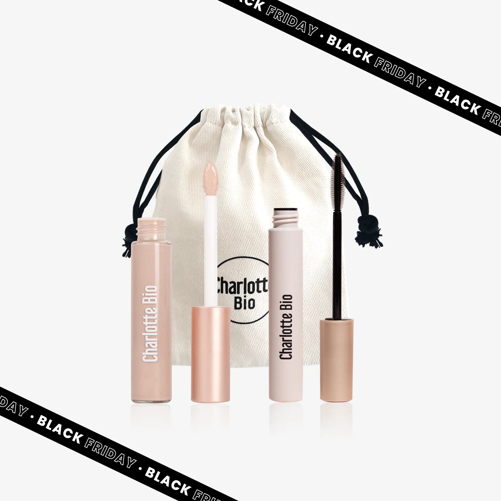 Dúo de corrector y máscara de pestañas