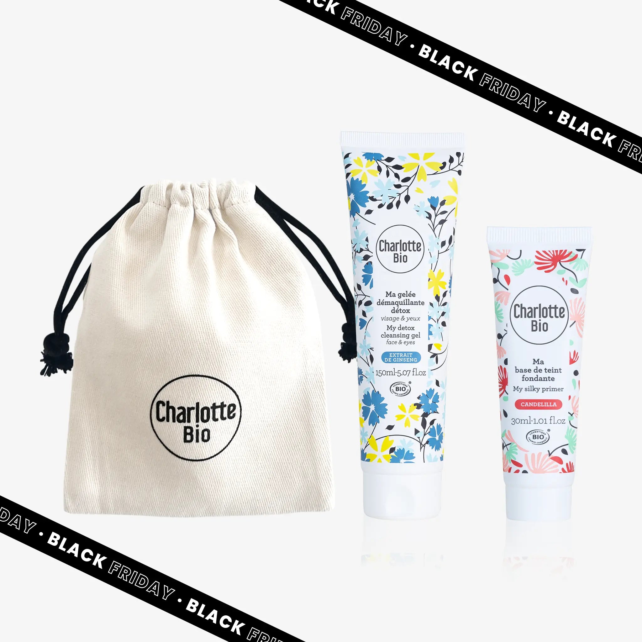 Dúo de base de maquillaje y gel desmaquillante