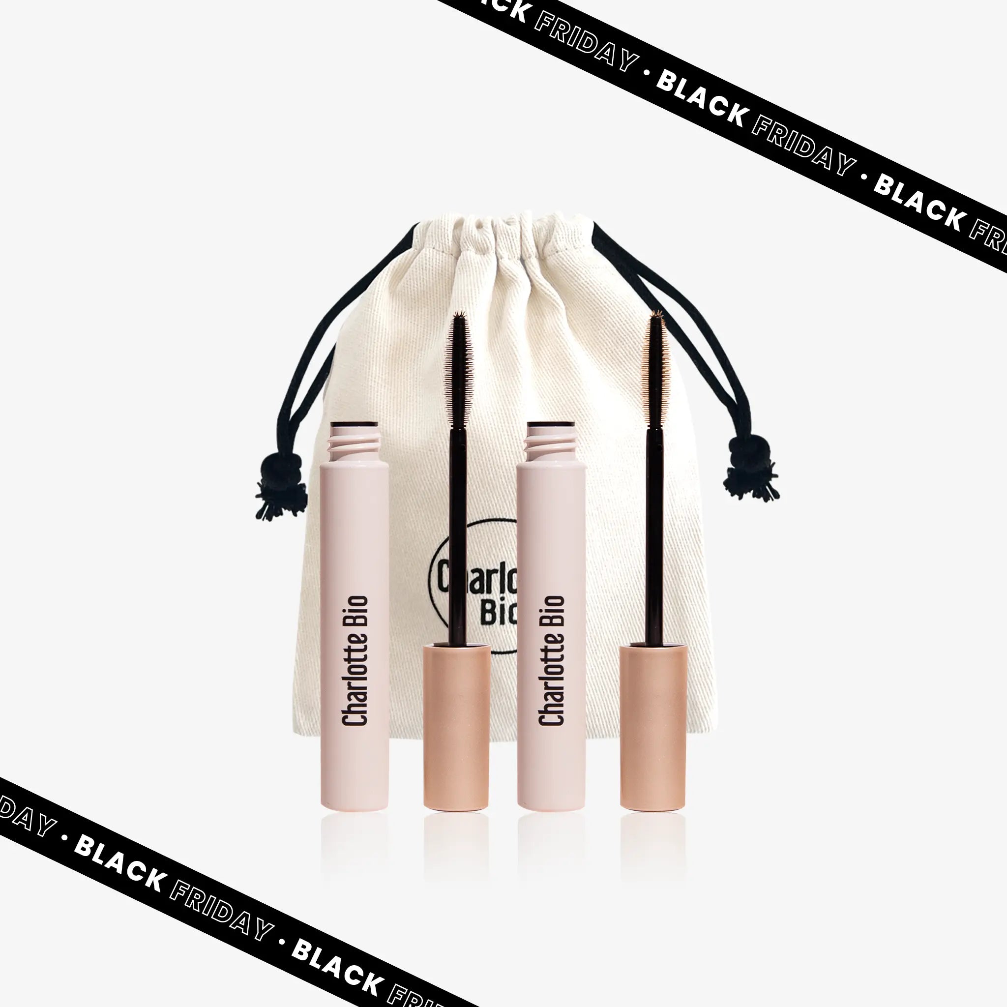 Dúo de máscaras de pestañas - Black y Brown