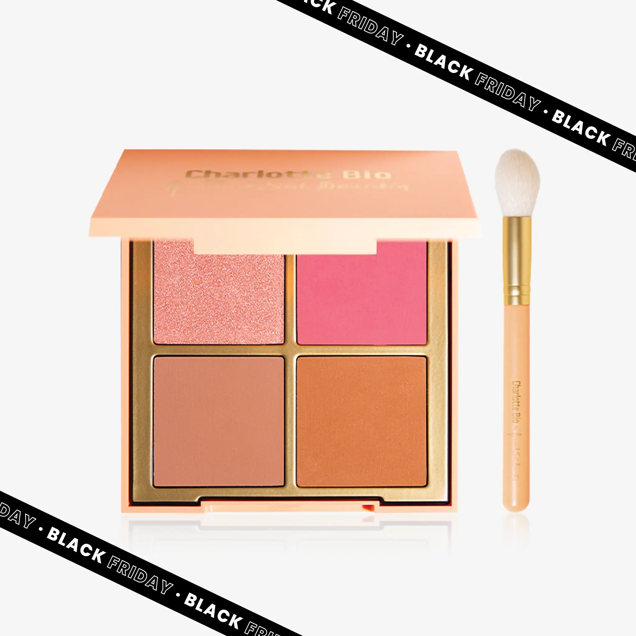 Dúo: paleta gezonde glow + kwast