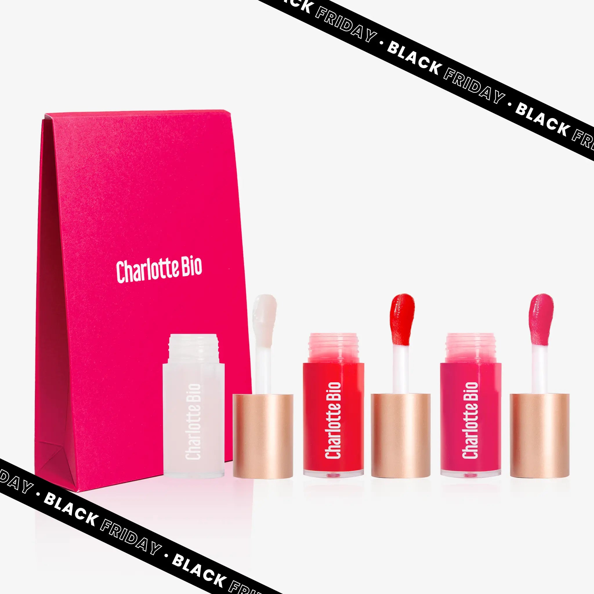 Trío de aceites labiales