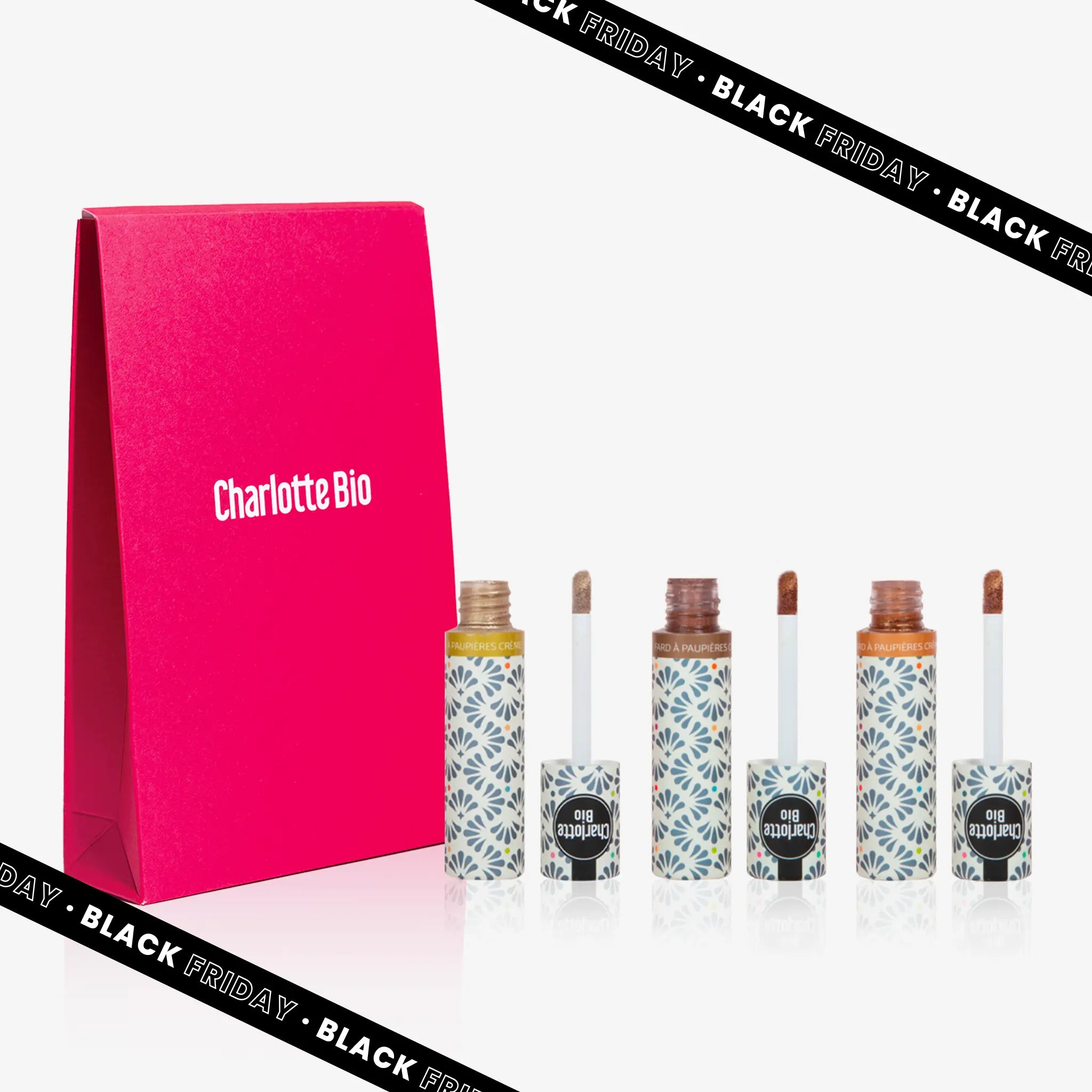 Trío de sombras de ojos cremosas: Gold, Brown y Cooper