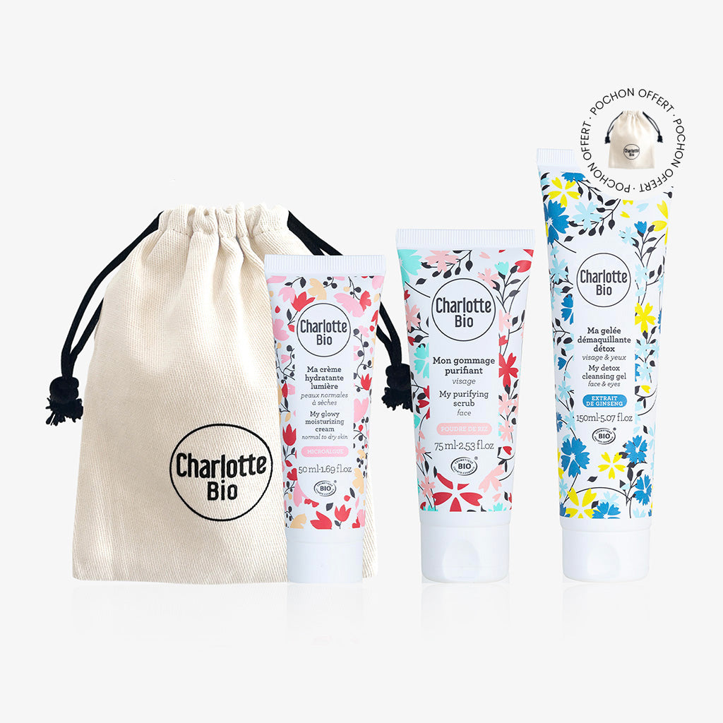 Rutina de cuidado facial natural