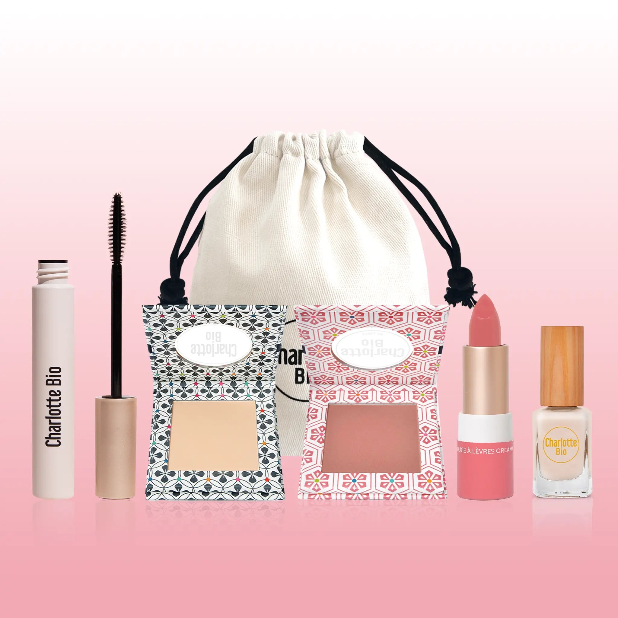 2025-40-1 - Kit de maquillaje para principiantes - Charlotte Bio