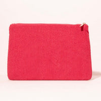 3701399707118 - La Trousse Grand Format en velours cotelé rose - Charlotte Bio